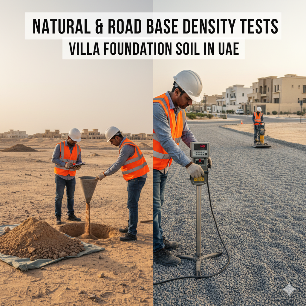 Natural & Road Base Density Tests: Step-by-Step Guide (FM UAE)