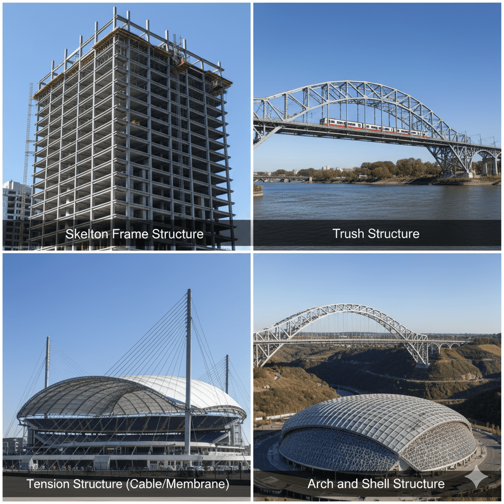Steel Structure Types - Engineer Adeel Arif