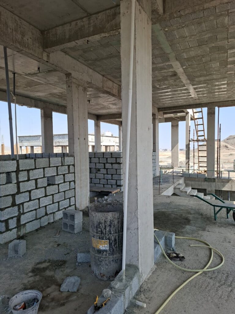 Engineer Adeel Arif Site Visit M/315 Mohamed Bin Zayed City Fujairah