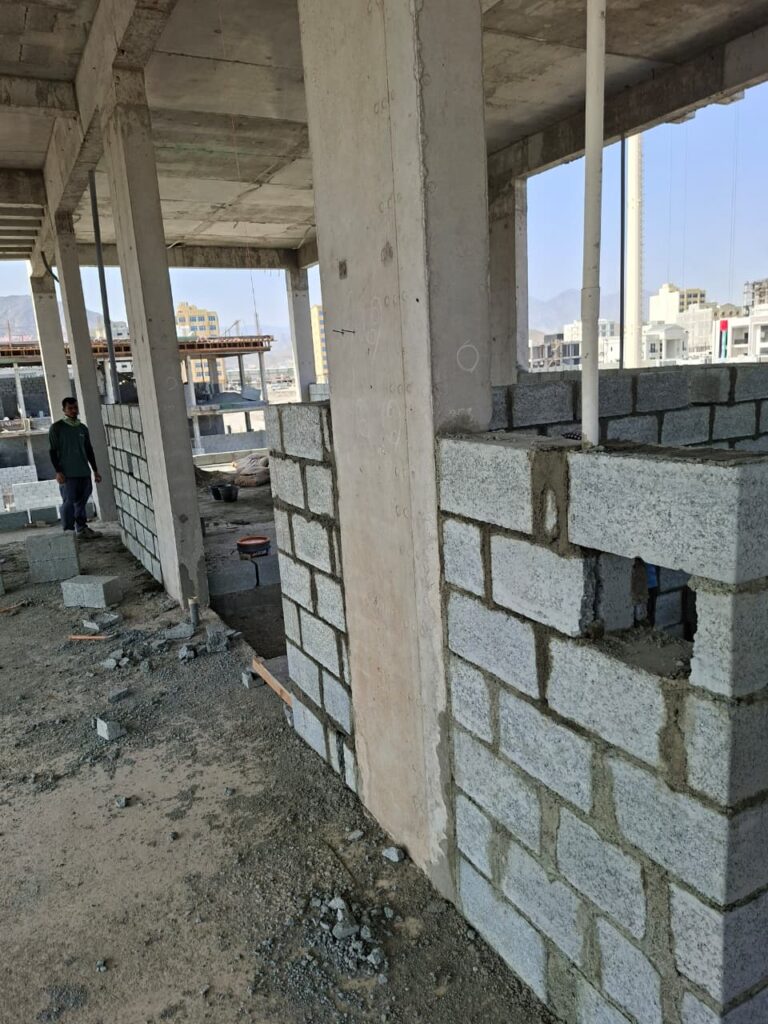 Engineer Adeel Arif Site Visit M/315 Mohamed Bin Zayed City Fujairah