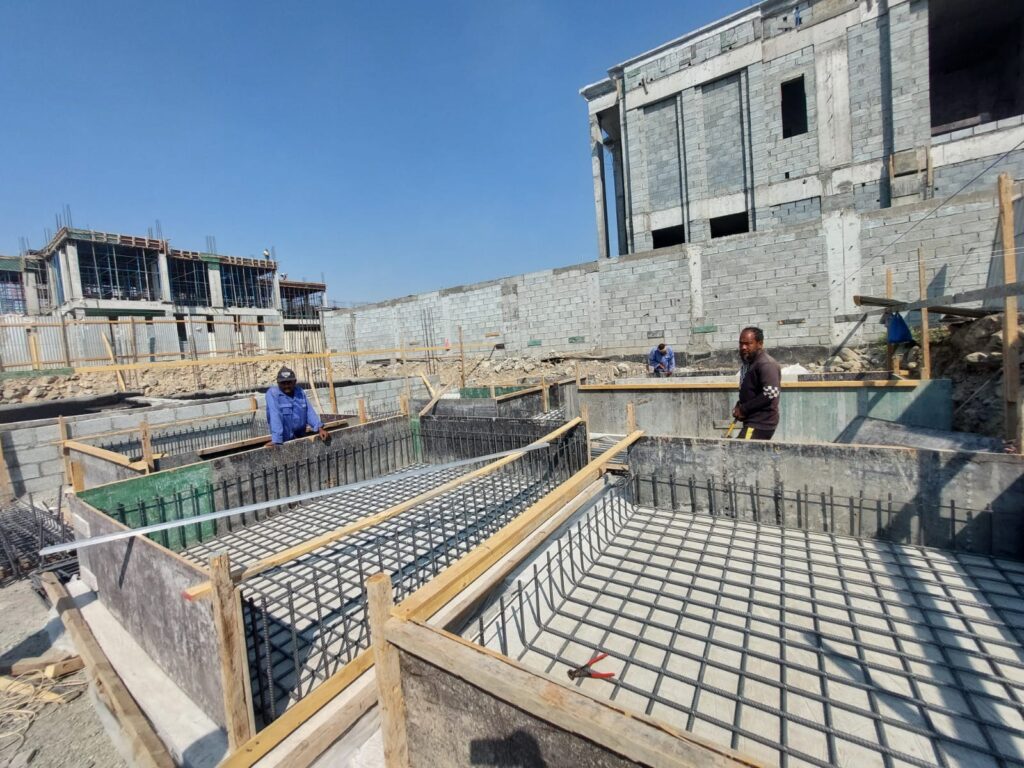 Engineer Adeel Arif report on F/C2 Shops MBZC