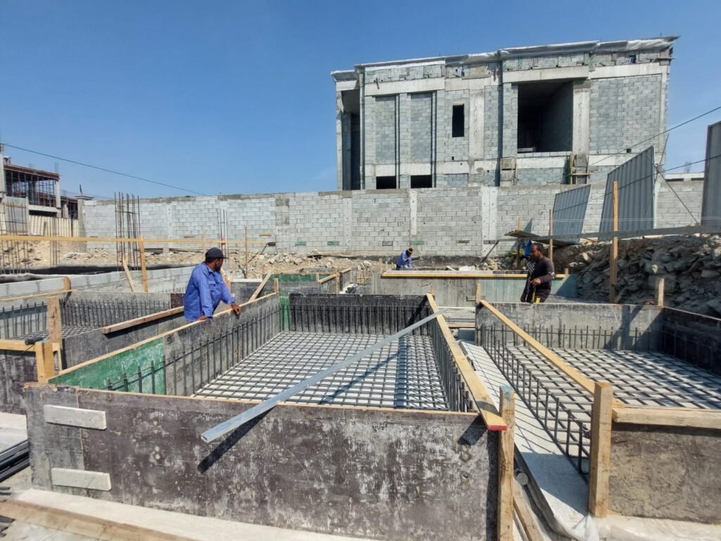 Engineer Adeel Arif report on F/C2 Shops MBZC