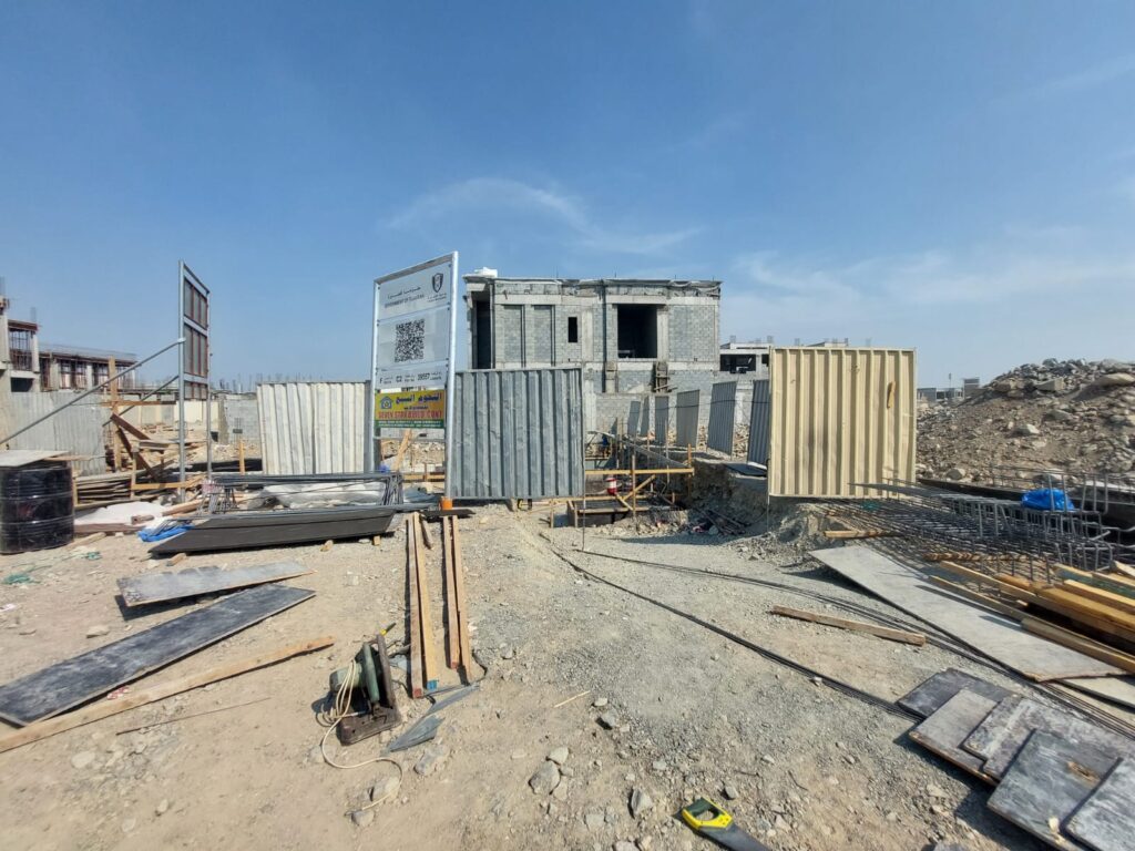 Engineer Adeel Arif report on F/C2 Shops MBZC